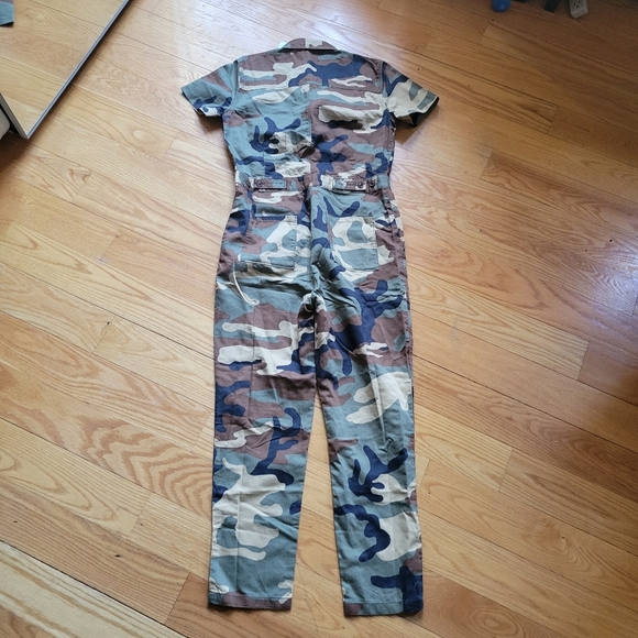 New with tags #camo print sustainably made "S.E.A. SUIT" #jumpsuit. - Picture 3 of 3